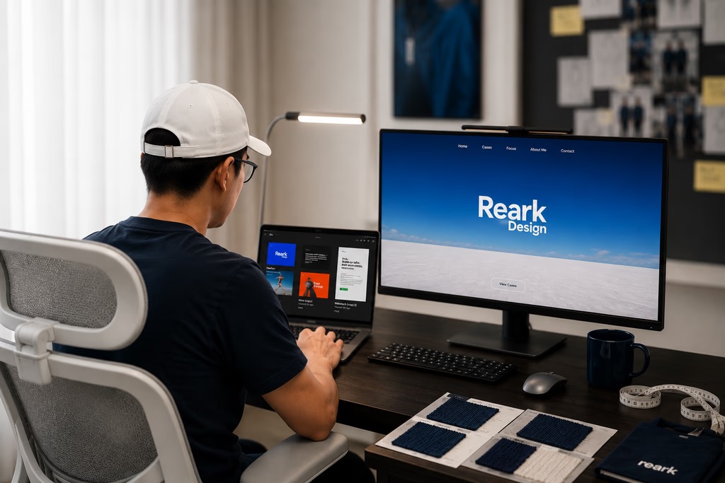 Where the work happens — from moodboard to shipped site.
